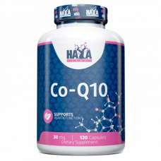 Натуральна добавка Haya Labs Co-Q10 30 mg, 120 капсул Натуральна добавка Haya Labs Co-Q10 30 mg, 120 капсул