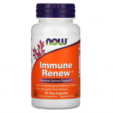 Натуральна добавка NOW Immune Renew, 90 вегакапсул