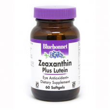 Натуральна добавка Bluebonnet Nutrition Zeaxanthin plus Lutein, 60 капсул