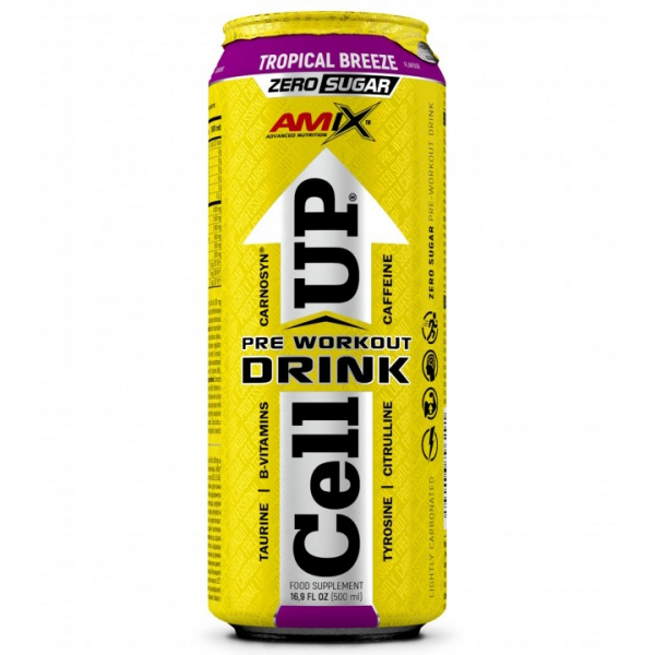 Передтренувальний комплекс Amix Nutrition CellUp Drink, 500 мл Тропічний