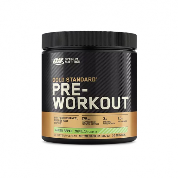 Передтренувальний комплекс Optimum Gold Standard Pre Workout, 300 грам Яблуко