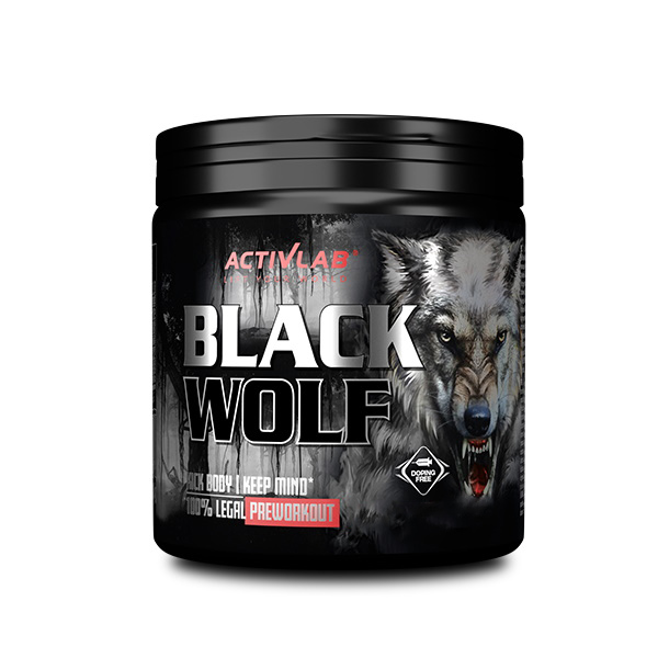 Передтренувальний комплекс Activlab Black Wolf, 300 грам - фруктовий Мультифрукт
