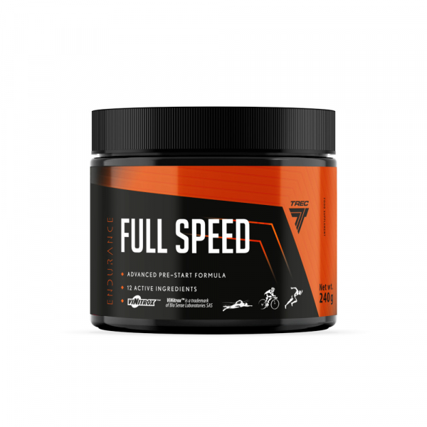 Передтренувальний комплекс Trec Nutrition Full Speed, 240 грам Чорниця