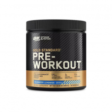 Передтренувальний комплекс Optimum Gold Standard Pre Workout, 300 грам Ожина-лимон Передтренувальний комплекс Optimum Gold Standard Pre Workout, 300 грам Ожина-лимон