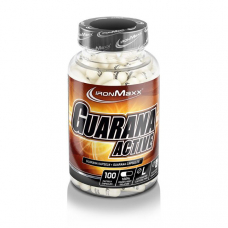 Передтренувальний комплекс IronMaxx Guarana Active, 100 капсул Передтренувальний комплекс IronMaxx Guarana Active, 100 капсул