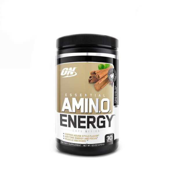 Передтренувальний комплекс Optimum Essential Amino Energy, 270 грам Кава з корицею