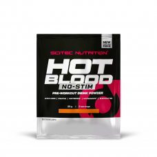 Передтренувальний комплекс Scitec Hot Blood No-Stim, 25 грам Кавун