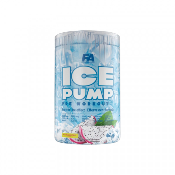 Передтренувальний комплекс Fitness Authority Ice Pump Pre workout, 463 грам Фрукт дракона