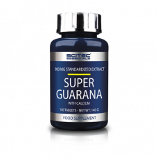 Передтренувальний комплекс Scitec Super Guarana, 100 таблеток