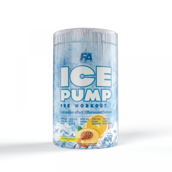 Передтренувальний комплекс Fitness Authority Ice Pump Pre workout, 463 грам Цитрус-персик