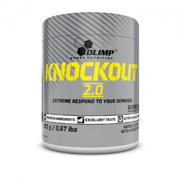 Передтренувальний комплекс Olimp Knockout 2.0, 305 грам Кола