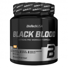 Передтренувальний комплекс BioTech Black Blood NOX, 330 грам Апельсин