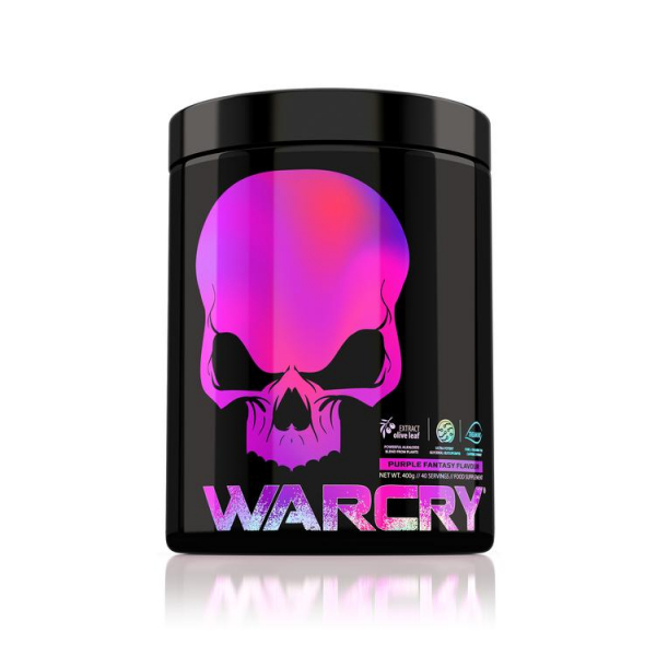 Передтренувальний комплекс Genius Nutrition Warcry, 400 грам Фіолетова фантазія