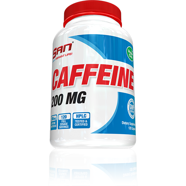 Передтренувальний комплекс SAN Caffeine, 120 капсул