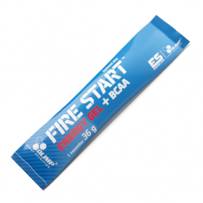 Передтренувальний комплекс Olimp Fire Start Energy Gel + BCAA, 36 грам Зелене яблуко