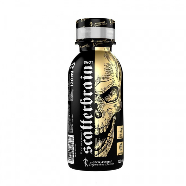 Передтренувальний комплекс Kevin Levrone Scatterbrain shot, 120 мл Апельсин-цитрус
