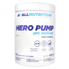 Передтренувальний комплекс AllNutrition Hero Pump Pre Workout, 420 грам Вишня
