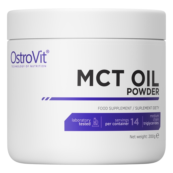 Передтренувальний комплекс OstroVit MCT Oil Powder, 200 грам