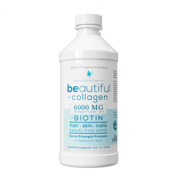 Препарат для суглобів і зв'язок Earth's Creation Beautiful Liquid Collagen 6000 mg, 473 мл
