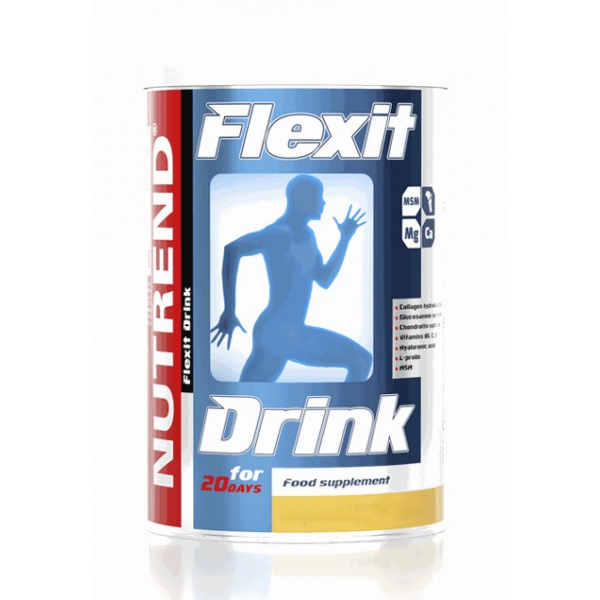 Препарат для суглобів і зв'язок Nutrend Flexit Drink, 400 грам Апельсин