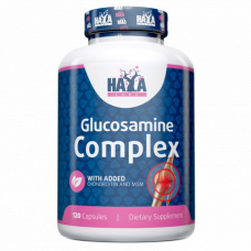 Препарат для суглобів і зв'язок Haya Labs Glucosamine Chondroitin & MSM Complex, 120 капсул