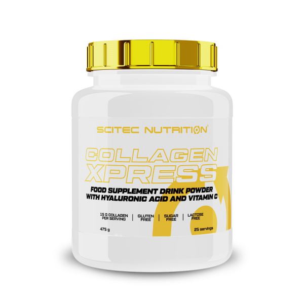 Препарат для суглобів і зв'язок Scitec Collagen Xpress, 475 грам Фруктовий пунш