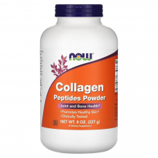 Препарат для суглобів і зв'язок NOW Collagen Peptides Powder, 227 грам Препарат для суглобів і зв'язок NOW Collagen Peptides Powder, 227 грам