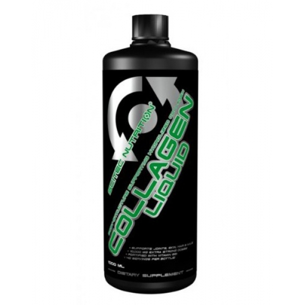 Препарат для суглобів і зв'язок Scitec Collagen Liquid, 1 літр - лісова ягода