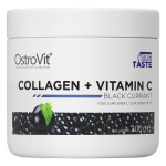 Препарат для суглобів і зв'язок OstroVit Collagen + Vitamin C, 200 грам Чорна смородина