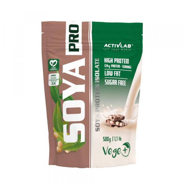 Протеїн Activlab Soya Pro, 500 грам Шоколад-горіх