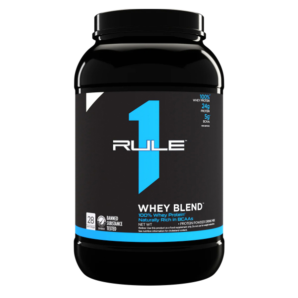 Протеїн Rule 1 Whey Blend, 28 порцій Ванільне морозиво (924 грам)