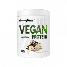 Протеїн IronFlex Vegan Protein, 500 грам Ваніль-печиво Протеїн IronFlex Vegan Protein, 500 грам Ваніль-печиво