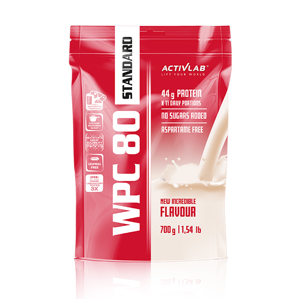 Протеїн ActivLab WPC80 Standard Protein, 700 грам Кремова паста