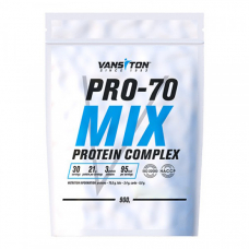 Протеїн Vansiton Pro-70 Mix, 900 грам Полуниця Протеїн Vansiton Pro-70 Mix, 900 грам Полуниця