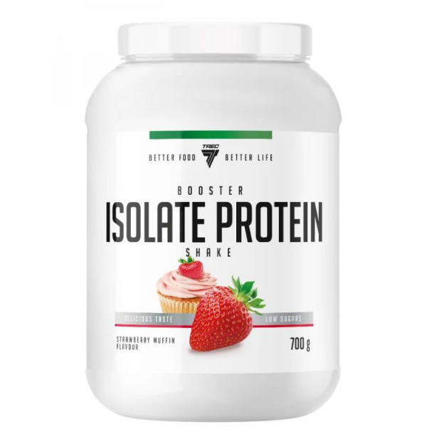 Протеїн Trec Nutrition Booster Isolate Protein, 700 грам Полуничний маффін