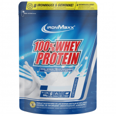 Протеїн Ironmaxx 100% Whey Protein, 500 грам Диня Протеїн Ironmaxx 100% Whey Protein, 500 грам Диня