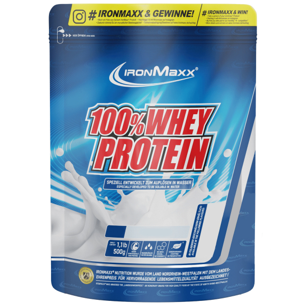Протеїн Ironmaxx 100% Whey Protein, 500 грам Диня
