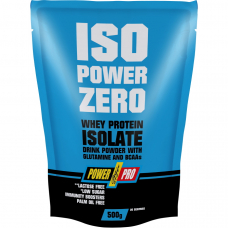 Протеїн Power Pro Iso Power Zero, 500 грам Шоколадний штрудель Протеїн Power Pro Iso Power Zero, 500 грам Шоколадний штрудель