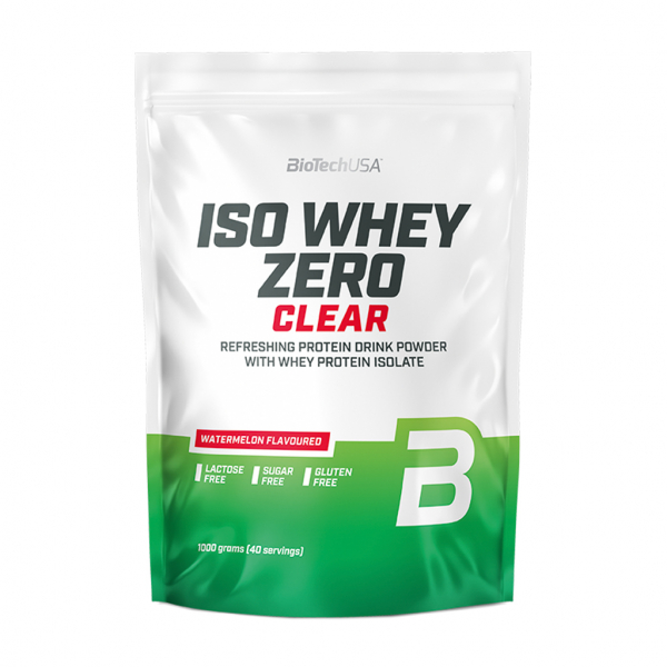 Протеїн BioTech Iso Whey Zero Clear, 1 кг Кавун