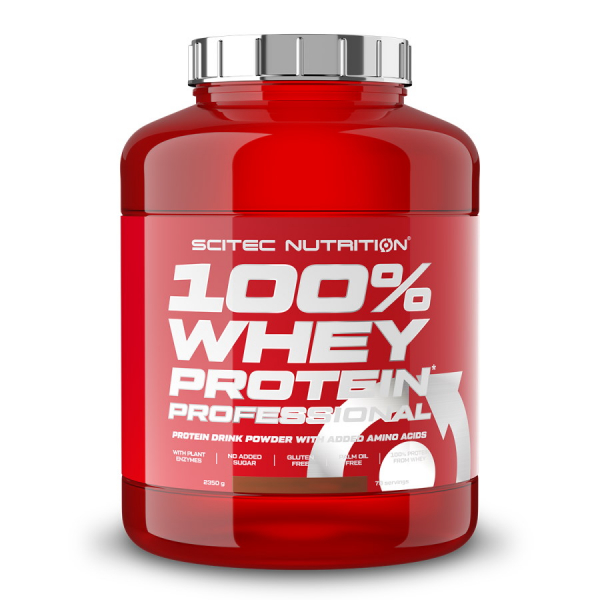 Протеїн Scitec 100% Whey Protein Professional, 2.35 кг Білий шоколад