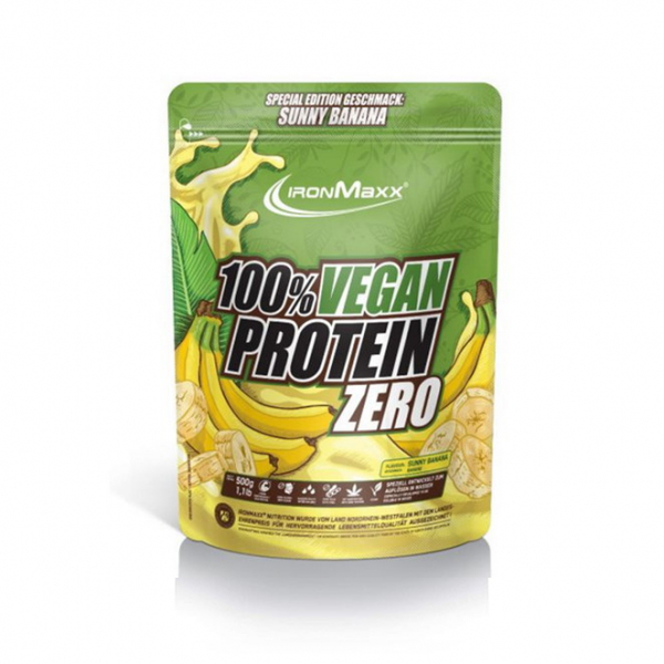 Протеїн IronMaxx 100% Vegan Protein, 500 грам Банан