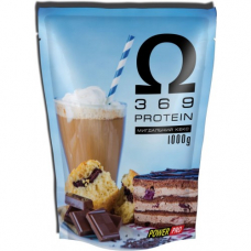 Протеїн Power Pro Omega 3 6 9 Protein, 1 кг - мигдальний кекс Протеїн Power Pro Omega 3 6 9 Protein, 1 кг - мигдальний кекс