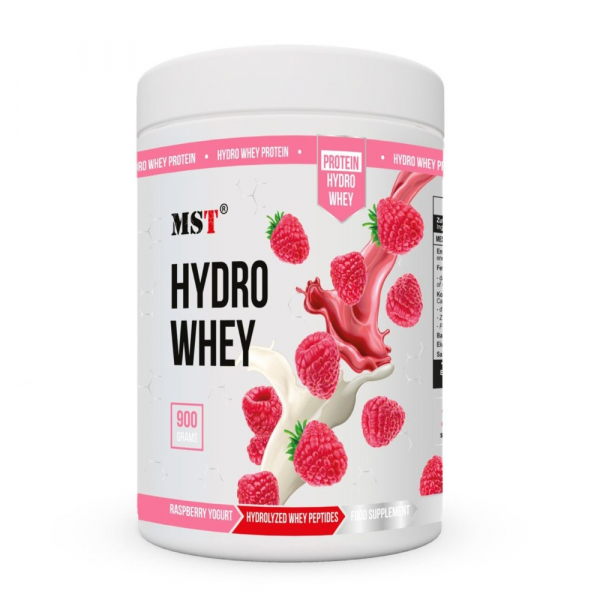 Протеїн MST Hydro Whey, 900 грам Малиновий йогурт