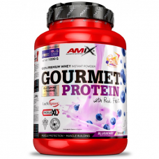 Протеїн Amix Nutrition Gourmet Protein, 1 кг Чорничний йогурт