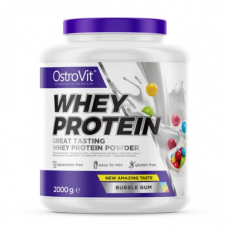 Протеїн OstroVit Whey Protein, 2 кг Жувальна гумка Протеїн OstroVit Whey Protein, 2 кг Жувальна гумка