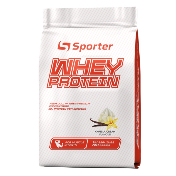 Протеїн Sporter Whey Protein, 700 грам Ванільний крем