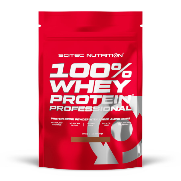 Протеїн Scitec 100% Whey Protein Professional, 500 грам Волоський горіх