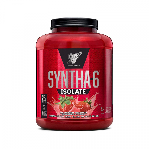 Протеїн BSN Syntha-6 Isolate, 1.8 кг Полуниця
