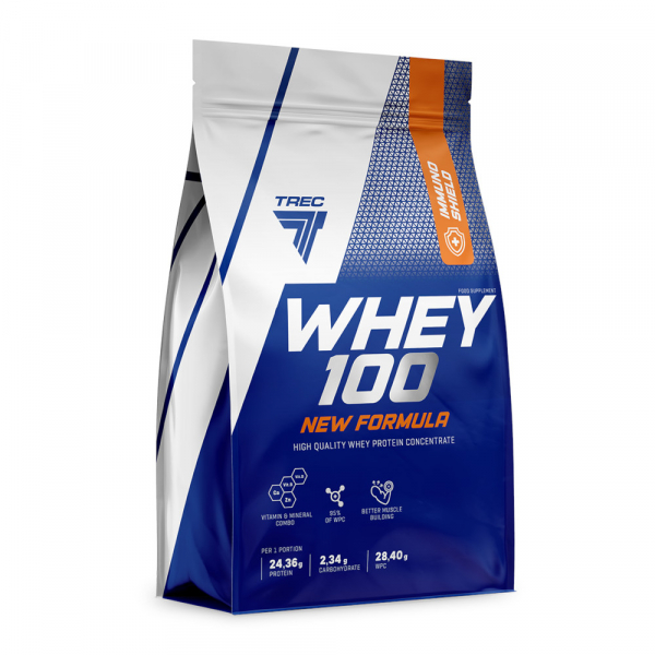 Протеїн Trec Nutrition Whey 100 (New Formula), 700 грамм Печиво-крем