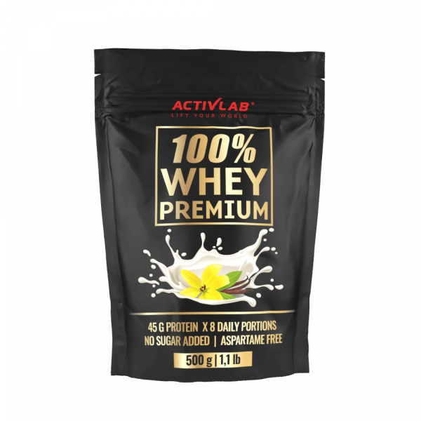 Протеїн Activlab 100% Whey Premium, 500 грам Ваніль